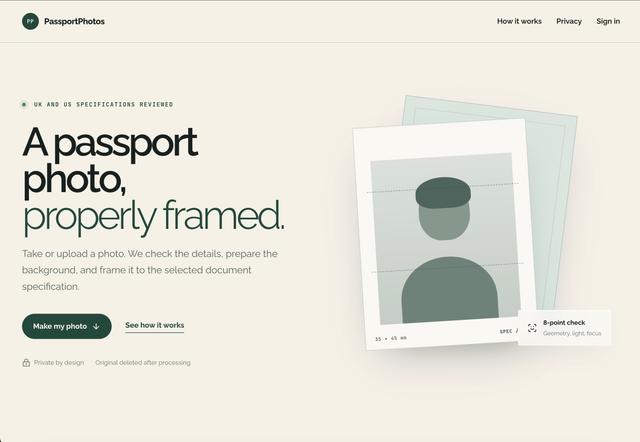 Passport Photo Generator