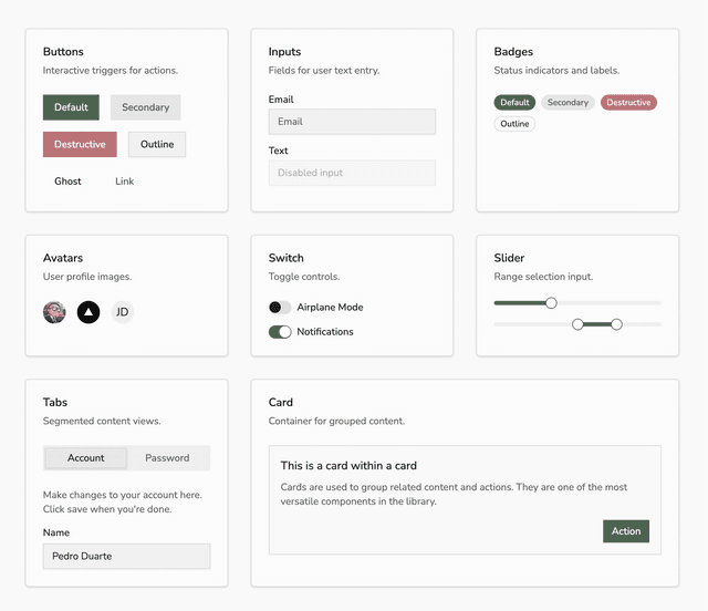 Prism React (React Component Library)